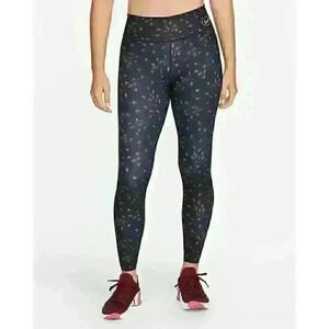 NEW! Nike Women's XL One Luxe Icon Clash Mid-Rise Printed Leggings NWT $105